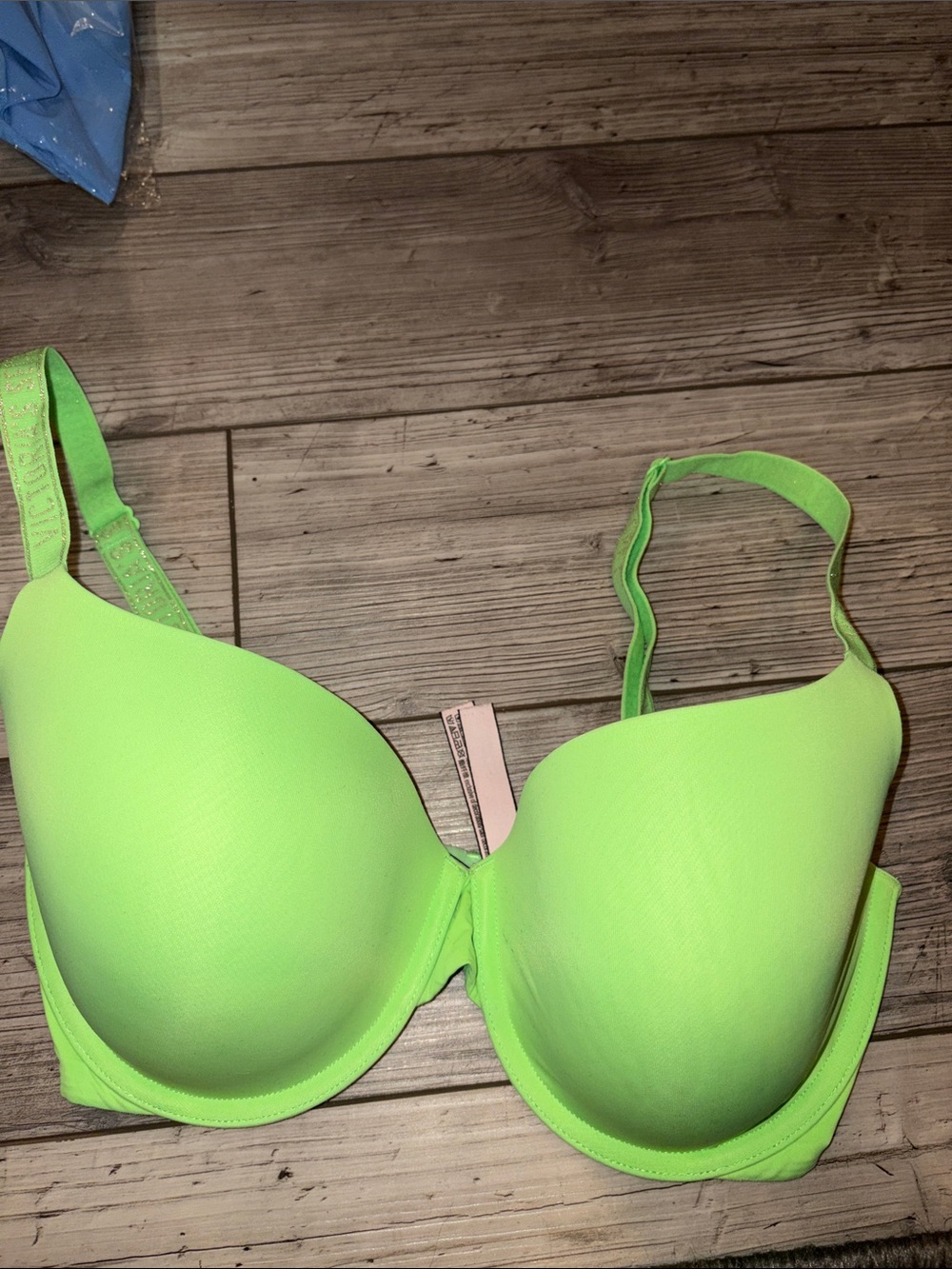 Victoria secret Neon Green T-Shirt Bra 32DDD